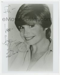 4t744 BONNIE FRANKLIN signed 8x10 REPRO still 1980s head & shoulders smiling c/u of the actress!