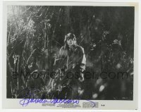 4t414 BRENDA VACCARO signed 8x10 still 1976 lurking outdoors at night from House by the Lake!