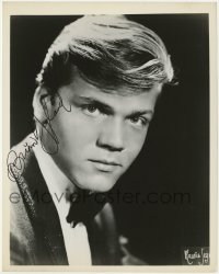 4t675 BRIAN HYLAND signed 8x10.25 publicity still 1960s the pop singer in tuxedo by Maurice Seymour!