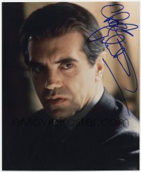 4t761 CHAZZ PALMINTERI signed color 8x9.75 REPRO still 2000s close up of the intense actor!