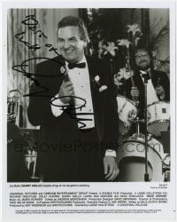 4t436 DANNY AIELLO signed 8x10 still 1991 singing at his daughter's wedding in Once Around!