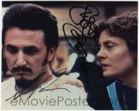 4t780 DEAD MAN WALKING signed color 8x9.75 REPRO still 2000s by BOTH Susan Sarandon AND Sean Penn!
