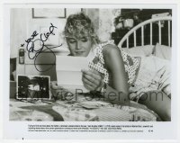 4t460 EMILY LLOYD signed 8x10 still 1989 close up laying on bed reading letter from In Country!