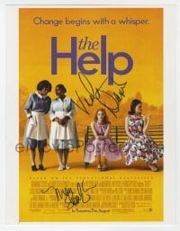 4t828 HELP signed color 8.5x11 REPRO photo 2011 by BOTH Viola Davis AND Mary Steenburgen!