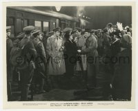 4t488 HENRY HULL signed 8x10 still 1940 in a scene at a train station from My Son, My Son!