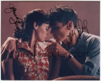 4t834 INVENTING THE ABBOTTS signed color 8x9.75 REPRO still 2000s by Joanna Going & Joaquin Phoenix!