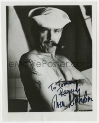 4t836 JACK NICHOLSON signed 8x10 REPRO 1973 as barechested sailor with cigar from The Last Detail!
