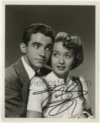 4t503 JANE POWELL signed 8x10 still 1950 great close up with Scotty Beckett in Nancy Goes to Rio!