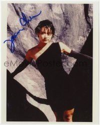 4t851 JOAN CHEN signed color 8x10 REPRO still 2000s great portrait of the pretty Chinese actress!