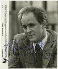 4t525 JOHN LITHGOW signed 8x9.75 still 1983 great close up from Terms of Endearment!