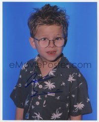 4t861 JONATHAN LIPNICKI signed color 8x10 REPRO still 2000s the Jerry Maguire kid in Hawaiian shirt!