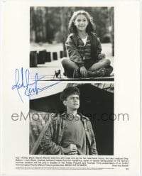 4t528 JOSHUA JACKSON signed 8x10 still 1995 close up in a scene from Magic in the Water!