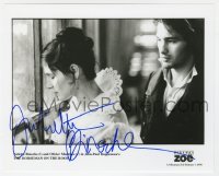 4t531 JULIETTE BINOCHE signed 8x10 still 1995 with Olivier Martinez in The Horseman on the Roof!