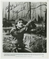 4t537 KEN MARSHALL signed 8x9.75 still 1983 close up as the warrior prince with sword in Krull!