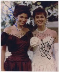 4t928 ONCE AROUND signed color 8x9.75 REPRO still 2000s by BOTH Laura San Giacomo AND Holly Hunter!