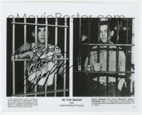4t588 PATRICK DEMPSEY signed 8x10 still 1987 compared to real life criminal from In the Mood!