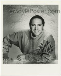 4t930 PAUL ANKA signed 8x10 REPRO still 1996 great smiling portrait of the famous singer!
