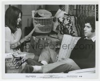 4t592 PAULA PRENTISS signed 8x10 still 1970 great close up with Elliott Gould from Move!