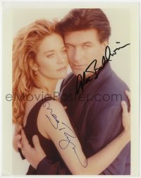 4t936 PRELUDE TO A KISS signed color 8x10 REPRO still 2000s by BOTH Alec Baldwin AND Meg Ryan!