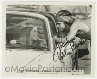 4t607 ROBBY BENSON signed 8x10 still 1979 talking to pretty girl in convertible from Walk Proud!