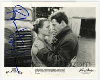 4t612 ROBIN WRIGHT signed 8x10 still 1992 romantic close up with Aidan Quinn in The Playboys!