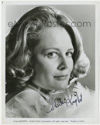4t624 SHIRLEY KNIGHT signed 8x10.25 still 1974 great close portrait when she was in Juggernaut!