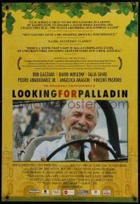 4t033 LOOKING FOR PALLADIN signed DS 1sh 2008 by BOTH director Andrzej Krakowski AND Ben Gazzara!
