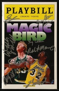 4t271 MAGIC BIRD signed playbill 2012 by Tug Coker, Anne-Marie Cusson, Deirdre O'Connell & SIX more!