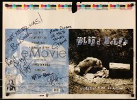 4t012 BLIND MELON signed printer's test 19x26 music poster 1991 by 4 members, never released album!