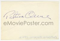 4t352 PATRICIA OWENS signed 4x5 cut album page 1950s also includes deluxe vintage 8x10 still!