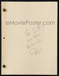 4t183 NICHOLAS MEYER group of 4 signed letters 1982-1997 plus signed unproduced White Company script