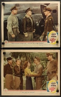 4w879 GUY NAMED JOE 2 LCs 1944 pretty Irene Dunne w/ Spencer Tracy & Van Johnson, Ward Bond!