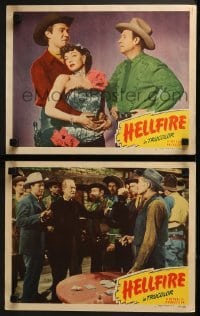 4w883 HELLFIRE 2 LCs 1949 William Wild Bill Elliot, sexy Marie Windsor, Tucker, classic western!