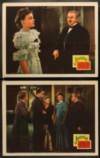 4w901 JENNIE 2 LCs 1940 great images of pretty Virginia Gilmore in the title role & William Henry!