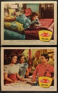 4w907 KISS & TELL 2 LCs 1945 15 year-old Shirley Temple in the screen version of the stage hit!
