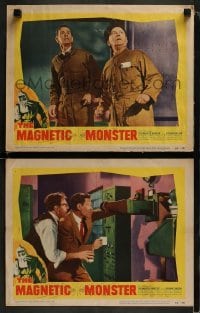 4w920 MAGNETIC MONSTER 2 LCs 1953 cosmic Frankenstein came alive & will swallow the Earth!