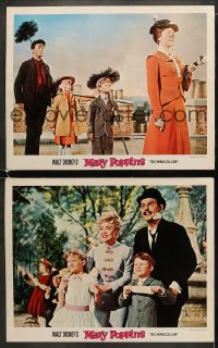 4w930 MARY POPPINS 2 LCs 1964 Disney musical classic, Dick Van Dyke, Julie Andrews