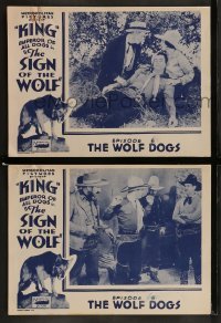 4w971 SIGN OF THE WOLF 2 chapter 6 LCs 1931 serial from Jack London's story, The Wolf Dogs!