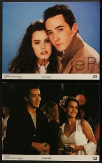 4w405 SAY ANYTHING 8 color 11x14 stills 1989 John Cusack, pretty Ione Skye, Cameron Crowe directed!