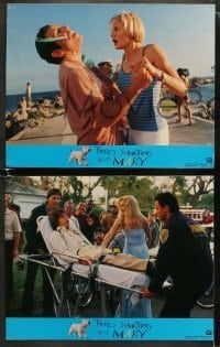 4w730 THERE'S SOMETHING ABOUT MARY 4 color LCs 1998 Ben Stiller, Cameron Diaz, Farrelly Brothers