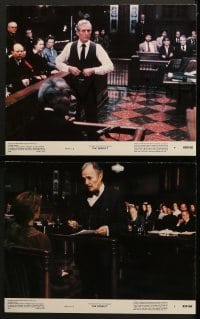 4w550 VERDICT 7 color 11x14 stills 1982 Paul Newman, Charlotte Rampling, directed by Sidney Lumet!