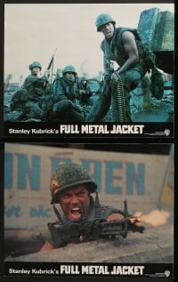 4w573 FULL METAL JACKET 6 English LCs 1987 Stanley Kubrick Vietnam War movie, Modine, D'Onofrio!