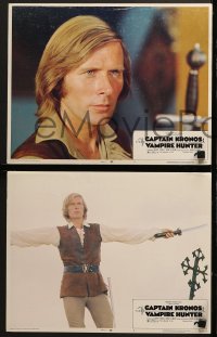 4w102 CAPTAIN KRONOS VAMPIRE HUNTER 8 LCs 1974 Hammer, only man alive feared by the walking dead!