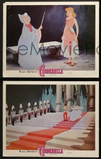 4w750 CINDERELLA 3 LCs R1973 Disney's classic cartoon, she's with her Fairy Godmother & more!