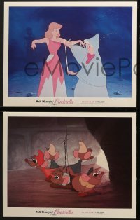 4w751 CINDERELLA 3 LCs R1981 Walt Disney classic romantic musical fantasy cartoon!