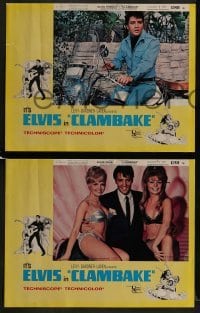 4w512 CLAMBAKE 7 LCs 1967 great images of Elvis Presley with sexy beach babes, rock & roll!