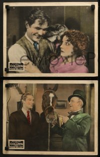 4w625 COLLEEN 5 LCs 1927 Madge Bellamy & future star Charles Morton in horse racing gambling comedy!