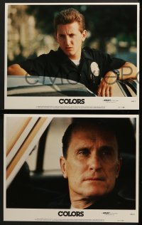 4w123 COLORS 8 LCs 1988 Sean Penn & Robert Duvall as cops, directed by Dennis Hopper!