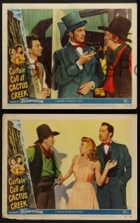 4w513 CURTAIN CALL AT CACTUS CREEK 7 LCs 1950 Donald O'Connor & Gale Storm, Eve Arden!