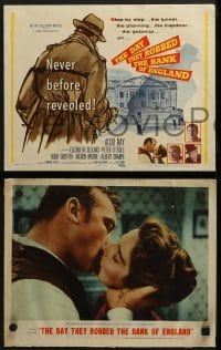 4w141 DAY THEY ROBBED THE BANK OF ENGLAND 8 LCs 1960 Aldo Ray, Elizabeth Sellars, Peter O'Toole!